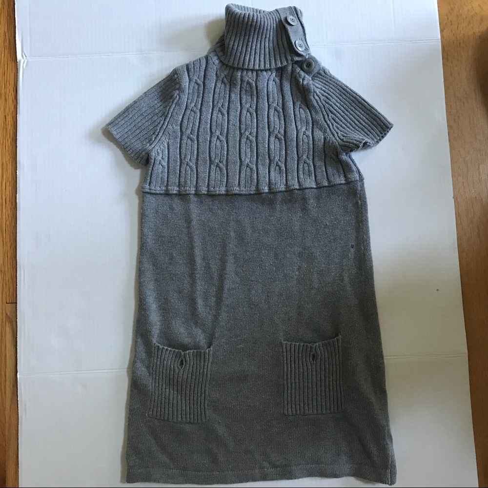 Textured Gray Dress